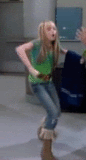 Hannah Montana GIF. Artiesten Hannah montana Taylor swift Gifs &eacute;&eacute;n richting 