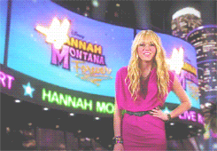 Hannah Montana GIF. Disney Artiesten Hannah montana Miley cyrus Gifs 