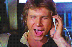 Harrison Ford GIF. Star wars Gifs Filmsterren Harrison ford Grap 
