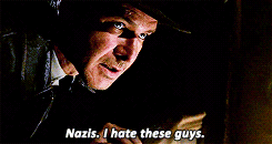 Indiana Jones GIF. Films en series Indiana jones Gifs Filmsterren Harrison ford Slecht Nazis 