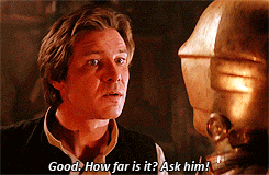 Harrison Ford GIF. Bioscoop Star wars Gifs Filmsterren Harrison ford George lucas 