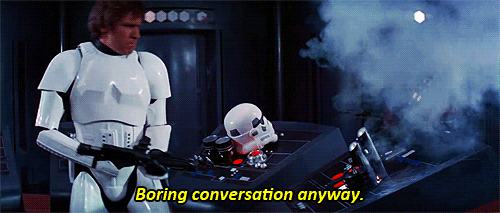Harrison Ford GIF. Star wars Gifs Filmsterren Harrison ford Han solo Saai 