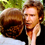 Harrison Ford GIF. Star wars Gifs Filmsterren Harrison ford Glimlach Han solo 