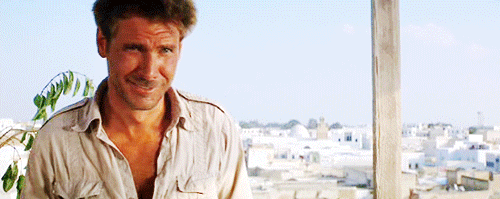 Harrison Ford GIF. Films en series Indiana jones Gifs Filmsterren Harrison ford Indiana jones and the temple of doom 