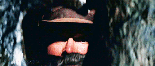 Harrison Ford GIF. Bioscoop Film Gifs Filmsterren Harrison ford 80s Indiana jones and the temple of doom 