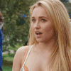Hayden Panettiere GIF. Tv Gifs Filmsterren Hayden panettiere 