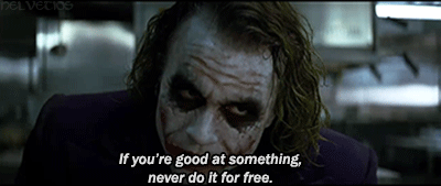 Heath Ledger GIF. Batman Gifs Filmsterren Heath ledger The dark knight Schurk Joker Dark knight Ledger 