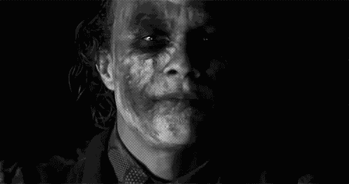 Heath Ledger GIF. Gifs Filmsterren Heath ledger Dark knight De joker 