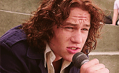 Heath Ledger GIF. Candy Gifs Filmsterren Heath ledger Abbie cornish 