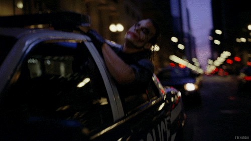 Heath Ledger GIF. Batman Gifs Filmsterren Heath ledger The dark knight Rip Joker 