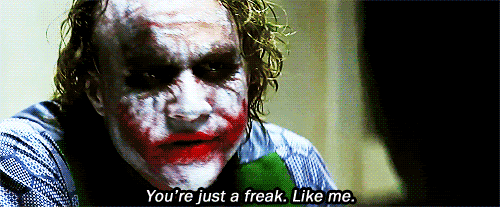 Heath Ledger GIF. Bioscoop Gifs Filmsterren Heath ledger The dark knight 