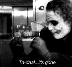 Heath Ledger GIF. Gifs Filmsterren Heath ledger The dark knight Joker 
