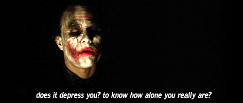 Heath Ledger GIF. Batman Gifs Filmsterren Heath ledger The dark knight De joker 