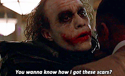Heath Ledger GIF. Batman Gifs Filmsterren Heath ledger The dark knight Rip Joker 