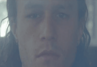 Gifs Filmsterren Heath ledger the dark knight tdk joker de Joker 