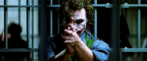 Heath Ledger GIF. Gifs Filmsterren Heath ledger The dark knight 