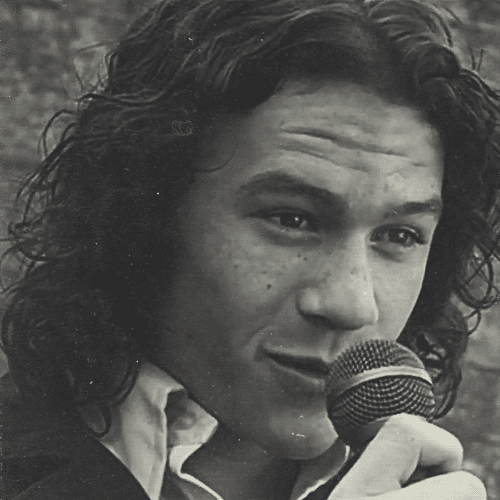 Heath Ledger GIF. Gifs Filmsterren Heath ledger 