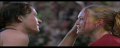 Heath Ledger GIF. Candy Gifs Filmsterren Heath ledger Abbie cornish 