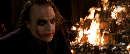 Heath Ledger GIF. Bioscoop Gifs Filmsterren Heath ledger The dark knight 
