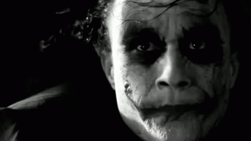 Heath Ledger GIF. Batman Film Sexy Gifs Filmsterren Heath ledger Joker 