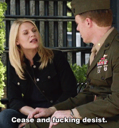 Homeland GIF. Films en series Homeland Carrie Gifs Hbic 