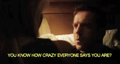 Huilen Films en series Homeland Gifs Filmsterren Claire danes schreeuw griep lelijke schreeuw carrie mathison 