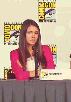 Ian Somerhalder GIF. Gifs Filmsterren Ian somerhalder Comic con Melissa benoist Sdcc2015 Mbenoistedit Super meid Jeremy jo 