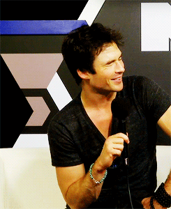 Ian Somerhalder GIF. Gifs Filmsterren Ian somerhalder Zwart en wit De vampieren dagboeken Damon salvatore 