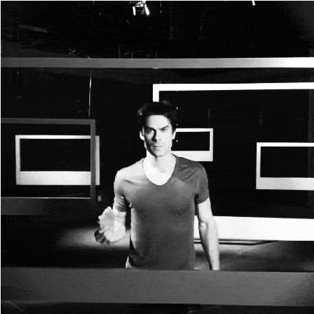 Ian Somerhalder GIF. Gifs Filmsterren Ian somerhalder Comic con Melissa benoist Sdcc2015 Mbenoistedit Super meid Supergirl 