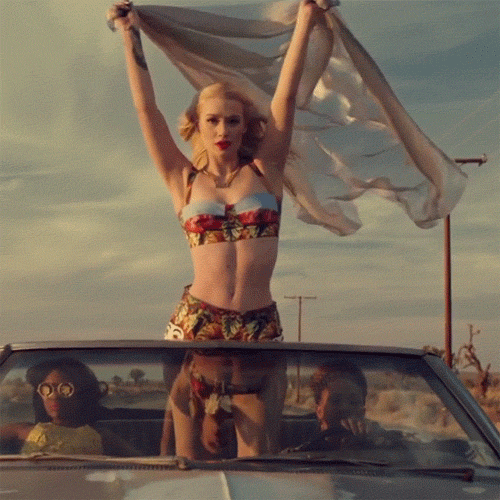 Iggy Azalea GIF. Artiesten Gifs Iggy azalea Music video Fancy 