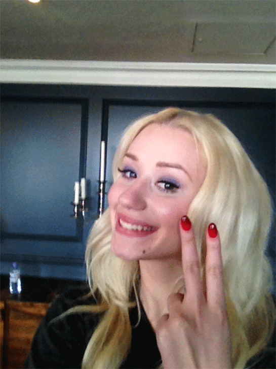 Iggy Azalea GIF. Artiesten Gifs Iggy azalea Bbmas2014 