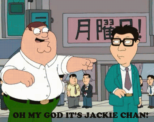 Jackie Chan GIF. Gifs Filmsterren Jackie chan Familieman 