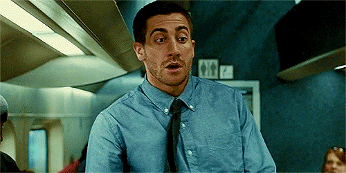 Jake Gyllenhaal GIF. Bioscoop Films Gifs Filmsterren Jake gyllenhaal Thriller Lachend Haha Lach Nightcrawler Dan gilroy 