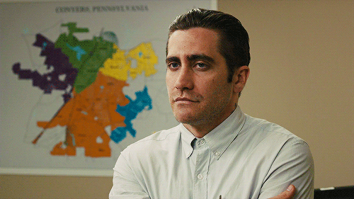 Jake Gyllenhaal GIF. Film Rook Gifs Filmsterren Jake gyllenhaal Cinemagraph Cinemagraphs Gif Nightcrawler Tech noir 