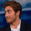 Jake Gyllenhaal GIF. Bioscoop Films Gifs Filmsterren Jake gyllenhaal Thriller Lachend Haha Lach Nightcrawler Dan gilroy 