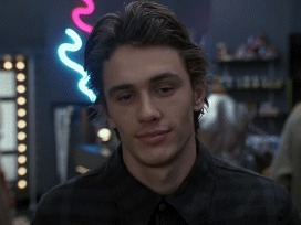 James Franco GIF. Gifs Filmsterren James franco Gelukkig Lachend 