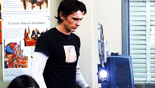 James Franco GIF. Gifs Filmsterren James franco Gelukkig Lachend 