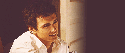 James Franco GIF. Gifs Filmsterren James franco Heet Glimlachen Shirtless 