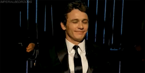 James Franco GIF. Gifs Filmsterren James franco Oscars Boeiend 
