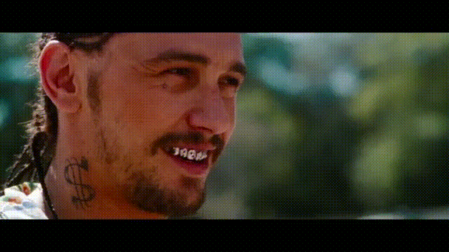 James Franco GIF. Beroemdheden Gifs Filmsterren James franco Glimlachen 