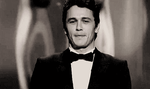 James Franco GIF. Gifs Filmsterren James franco Knap Nerveus Schattige 