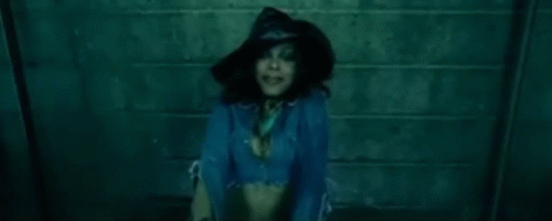 Artiesten Janet jackson Kus Gifs zwart en wit 