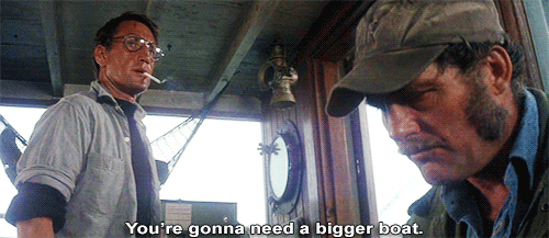 Bioscoop Films en series Gifs Jaws 