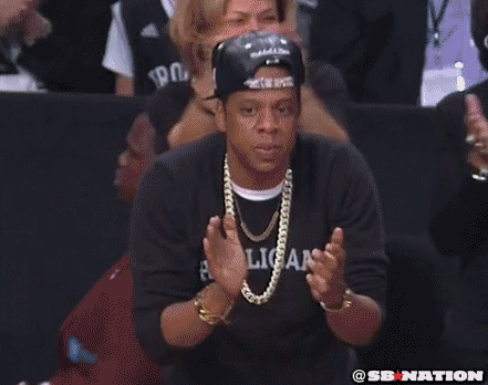 Applaus Artiesten Gifs Jay Z klappen 