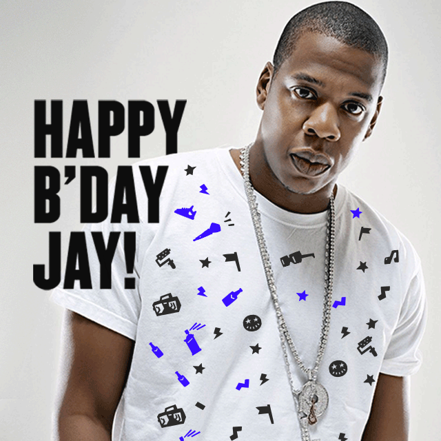 Artiesten Gifs Jay Z knikkend 