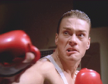 Jean Claude Van Damme GIF. Gifs Filmsterren Jean claude van damme 