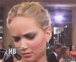 Jennifer Lawrence GIF. Verward Gifs Filmsterren Jennifer lawrence Wat 