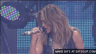 Artiesten Jennifer lopez Gifs glimlach jlo american idol american idol xiii lach knik 