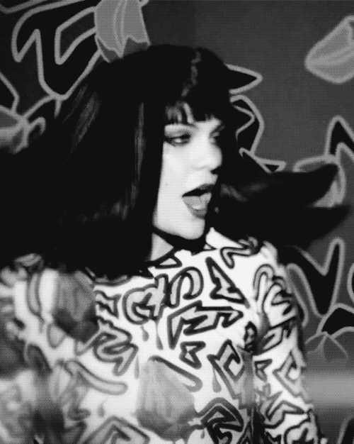 Jessie J GIF. Artiesten Jessie j Gifs Domino 