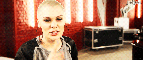 Jessie J GIF. Artiesten Tv Jessie j Gifs De stem uk 